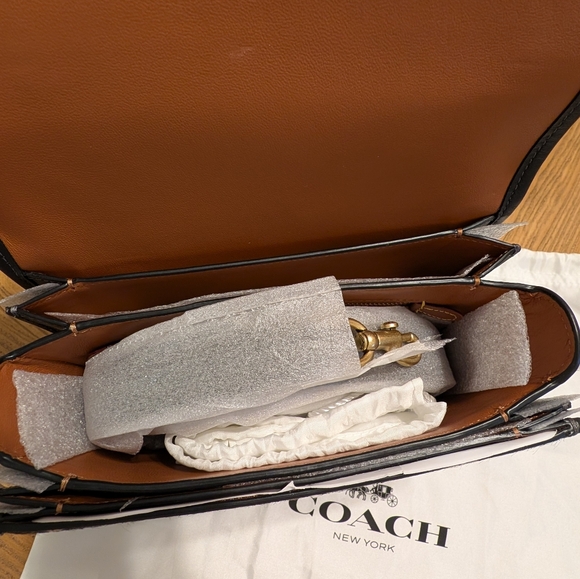 NWT Rogue Top Handle Bag In Haircalf With Leopard Print - Picture 10 of 14